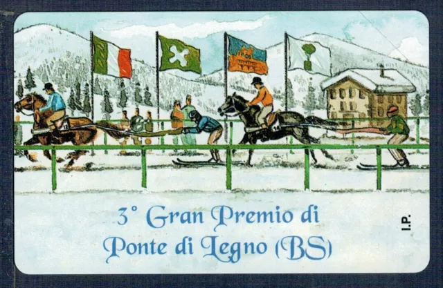 Gian - Carte Téléphonique Prp Golden 197 " 3° Gran Premio " Nouvelle Parfait