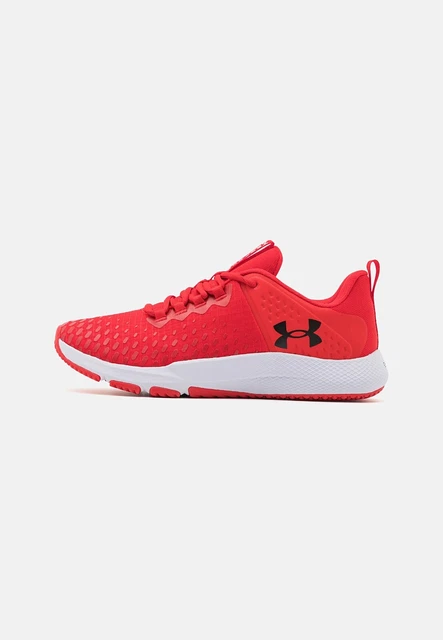 Under armour charged on sale red and black