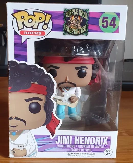 Funko Pop Rocks Jimi Hendrix Woodstock 54