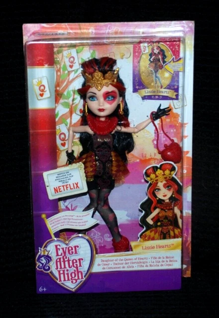 Ever After High First Chapter 2nd Release Lizzie Hearts Doll ( BJG98)  Collectors