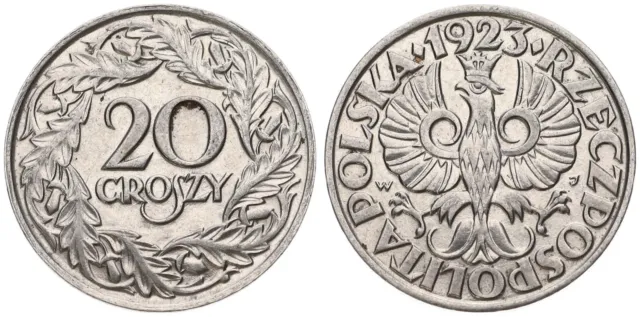 Polen - Poland 20 Grozy 1923-1949 Polska - verschiedene Jahrgänge