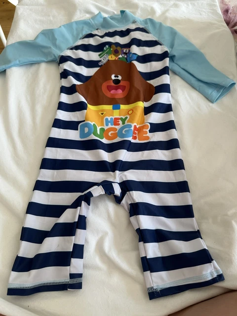 TU costume da bagno ragazzo età 4 Hey Duggie nuovo con etichette