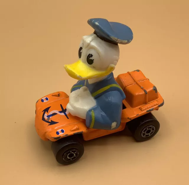 Matchbox Donald Duck Car 1979 Auto Walt Disney Vintage Retro Collectible Lesney