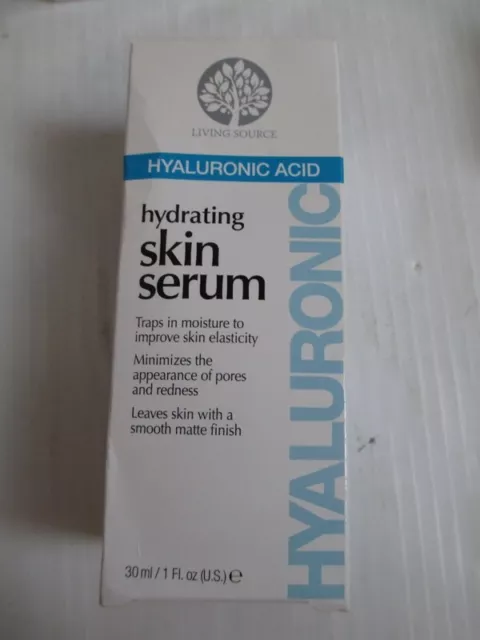 Living Source Hyaluronic Acid hydrating Skin Serum Eye Cream Facial Cream set 3
