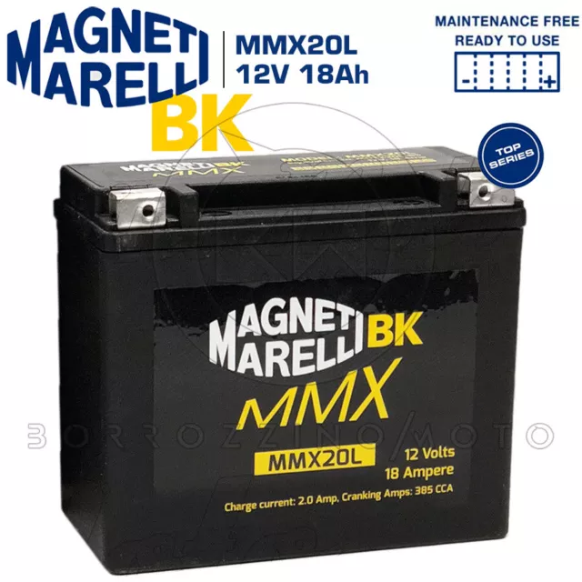 Batteria Magneti Marelli Dmmmx20L Harley Davidson Xlh Sportster Hugger 883 2003