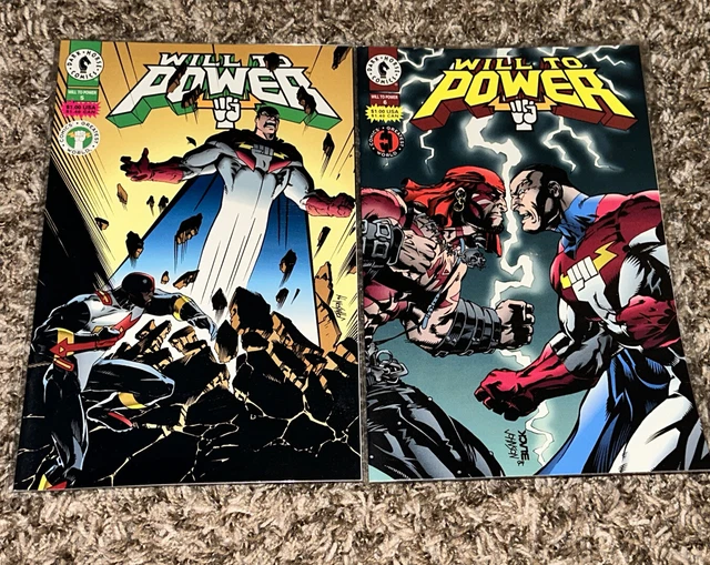 Dark Horse Comics Lot Will to Power #1-11 1994 NM 8