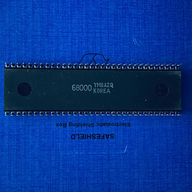 MC68000P8 CPU ( ZQZ 3A72E 8819) for Amiga 500, Cdtv , Atari Works 2