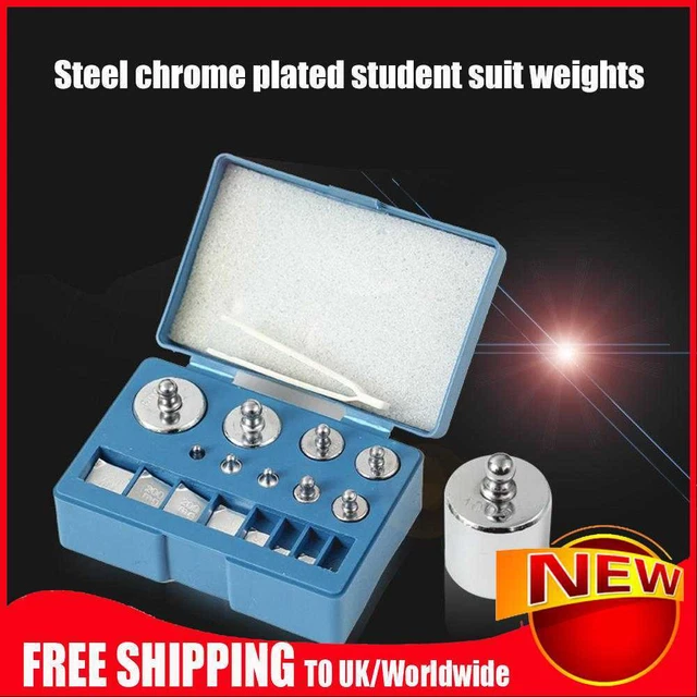 17 pz 10 mg-100 g set pesi calibrazione scala digitale di precisione 10 mg-100 g strumenti di ponderazione