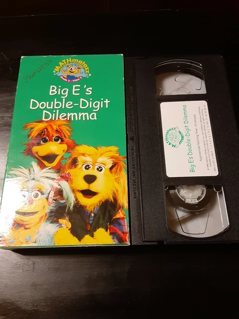 Mathmatazz MATHMATAZZ VHS VIDEO-BIG E's Double-Digit Dilemma-Grade 2 £4.51 ...