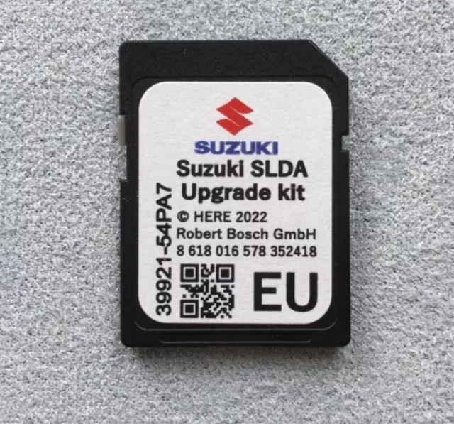 Suzuki SLDA Bosch 2022 EU & UK NAVI SD Card for Swift NEW PA7