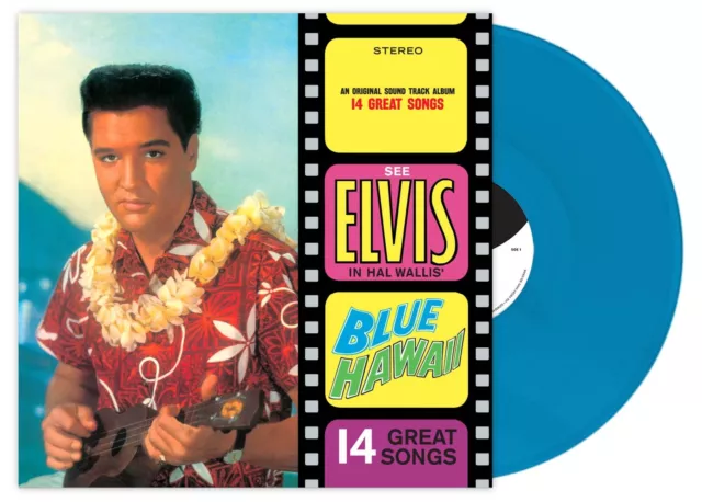 Elvis Presley Blue Hawaii Turquoise (Vinyl)