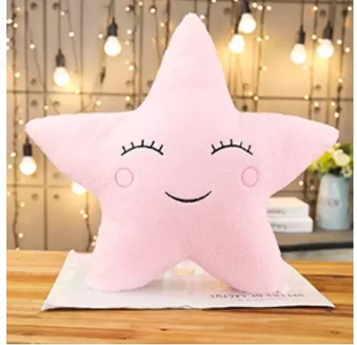 Pink sales star pillow