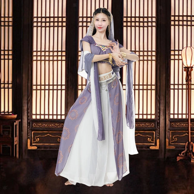 Costume di danza del ventre per donna Abiti di danza del ventre per donna Set