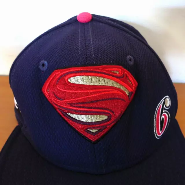 Sydney 6ers New Era 59Fifty Fitted Cap Size 7 1/4 BBL Cricket League Superman 3