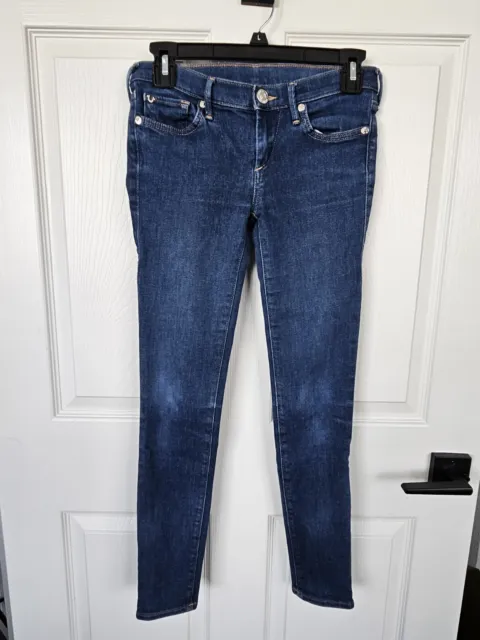 True Religion Women's Casey Low Rise Super Skinny Jeans Size 26