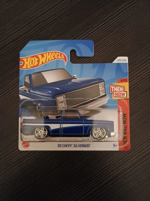 Hot Wheels ´83 Chevy Silverado – Then And Now Serie, 1:64 Maßstab, Short Card, Mattel 2024