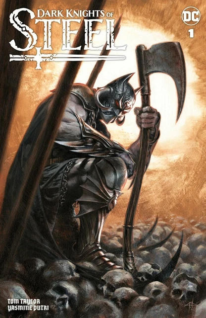 DARK KNIGHTS OF STEEL #1 - CK Exclusive DELL'OTTO Trade Dress Variant Cover