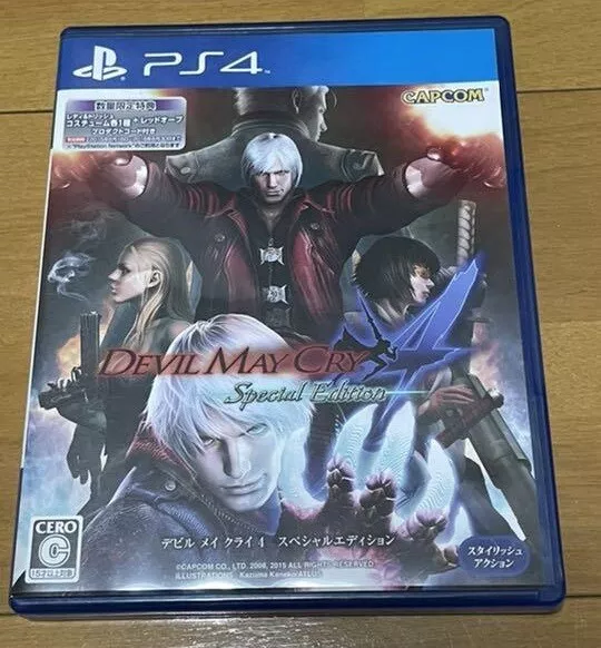 USED PS4 Devil May Cry 4 Special Edition JAPAN IMPORT