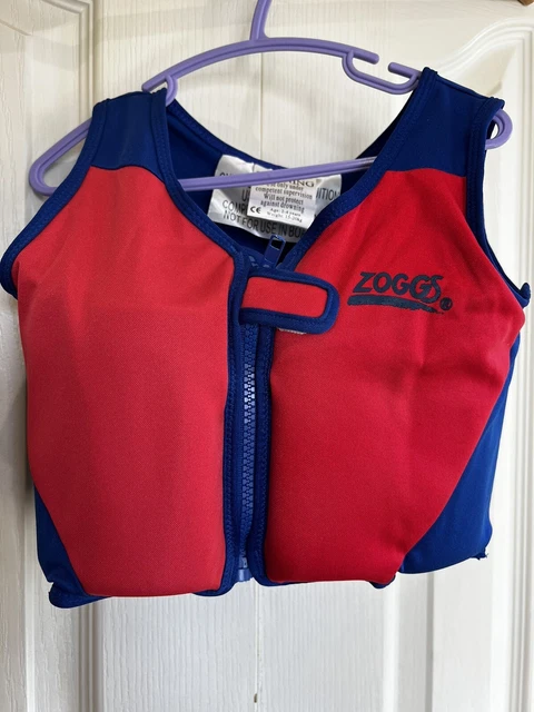 NUOVO gilet sicuro da nuoto Zoggs stadio 2 taglia 2-4 anni petto taglia 51-56 cm peso 15-20 kg