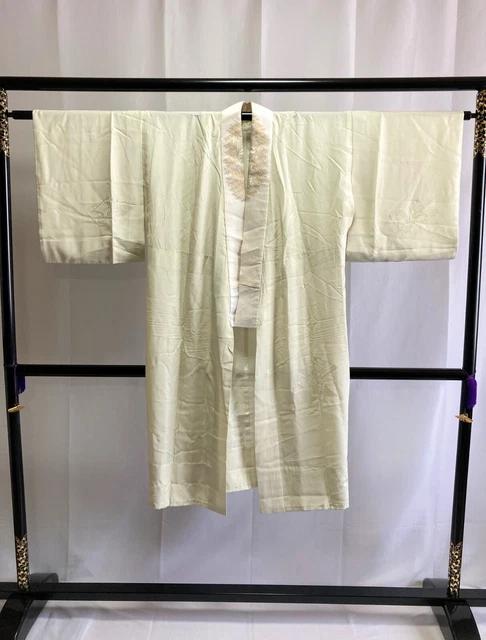 Vintage Japanese Juban kimono - Women's NagaJuban Kimono Robe
