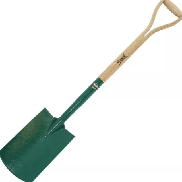 Wilkinson Sword Carbon Steel Digging Spade, With Free Carbon Steel Hand Trowel.