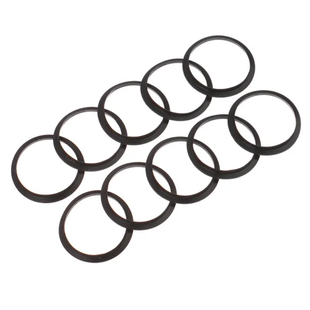 10Pcs Black Food Grade Soft Silicone O-rings Rubber Gaskets for NespresMG