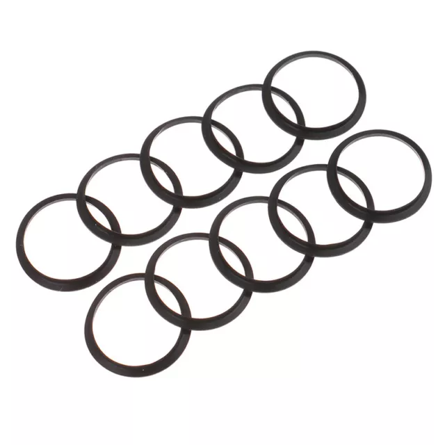 10Pcs Black Food Grade Soft Silicone O-rings Rubber Gaskets for NespresEN