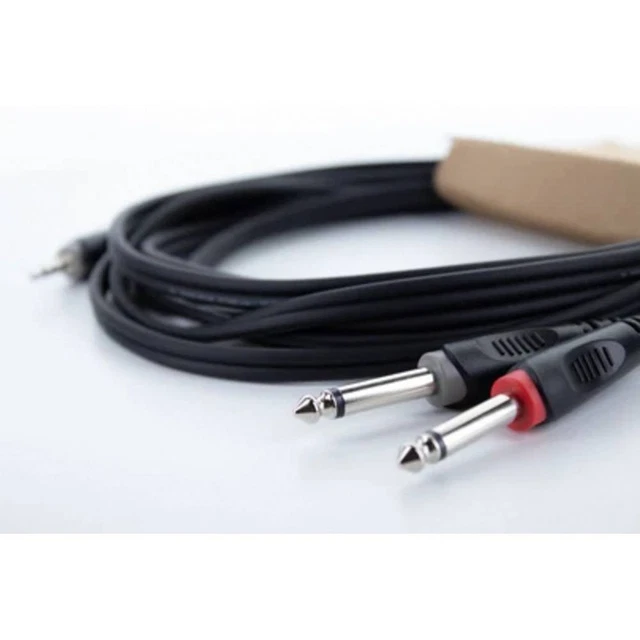 Câble Audio Y Jack 3,5 Mm | 1 Mâle Vers 2 Femelles | Primewire Premium