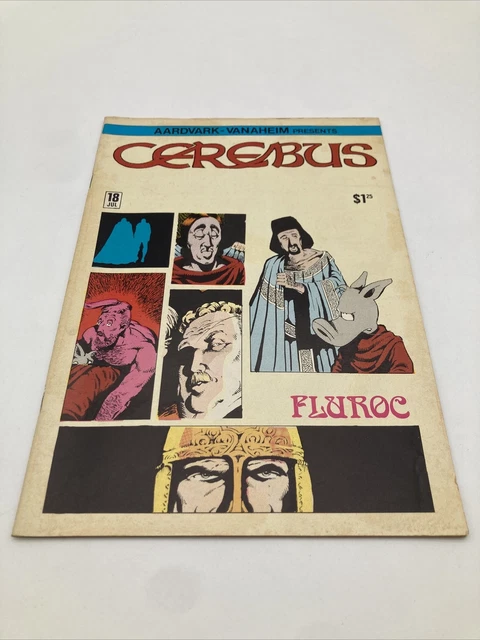 CEREBUS #18 The Aardvark-Vanaheim, Dave Sim, Comics July 1980