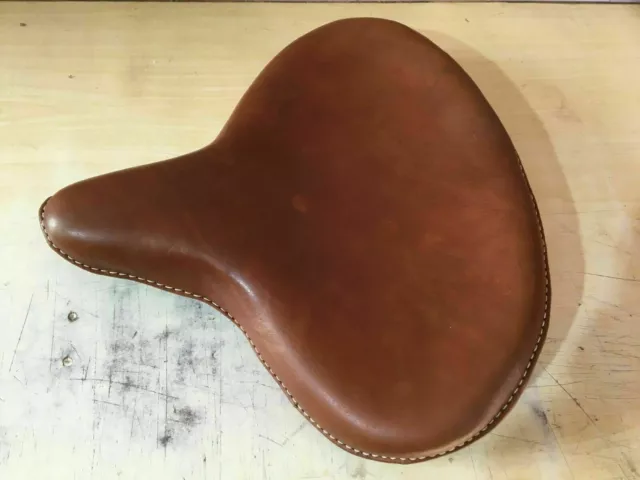Harley Wla Wlc Vl Ul El Wl Knucklehead Assolo Sedile Testa Piatta IN Brown