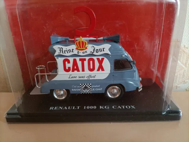 1/43  RENAULT 1000KG CATOX - LETTRE  C  HACHETTE collection