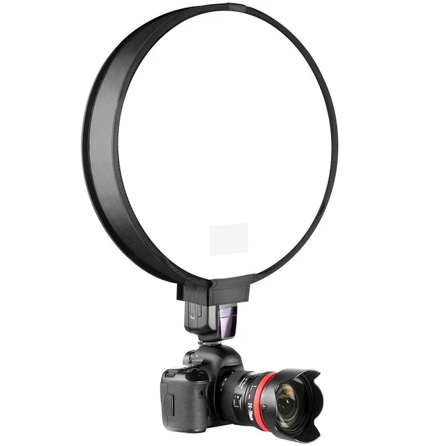 Universal 3040cm Round Speedlight Softbox for Professional Photography