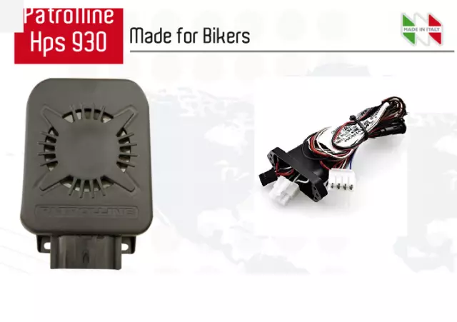 PATROLLINE Alarme Antivol Sonore HPS930 Triumph Speed Triple 2021-2022