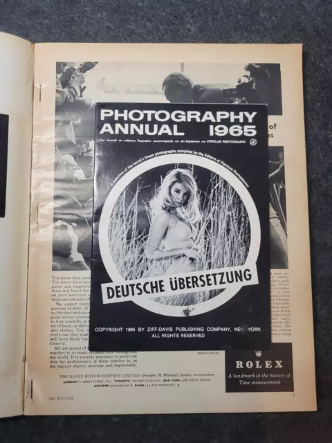 Photography Annual 1965 Edition World´s Finist photographs International Edition 2