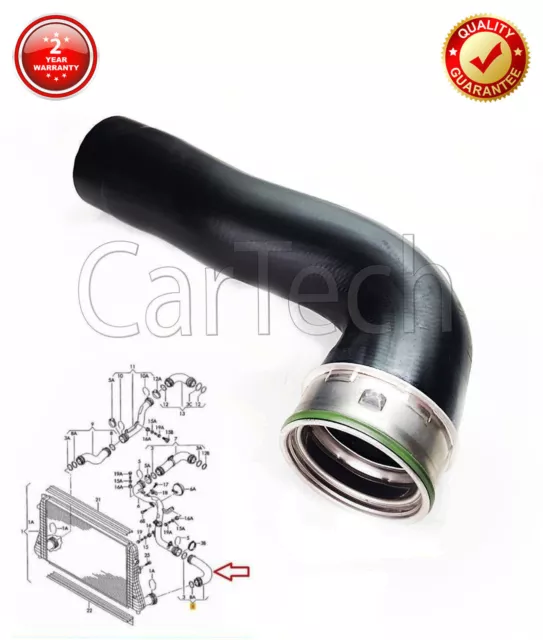 Intercooler Turbo Hose Pipe Lower For Golf Mk5 Passat A3 Leon Octavia 2.0 Tdi