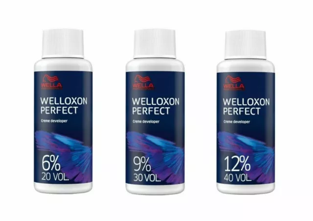 Wella Welloxon Perfect Creme Developer 6%,9%,12% 60ml