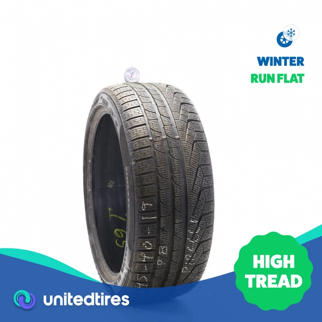 Used 245/40R19 Pirelli Winter 240 Sottozero Series II Run Flat 98V - 8/32