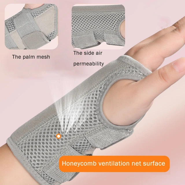 Gray Splints SUPPORTS SPLINTS GREY Arthritis With Compression Sleeve Wrist Support ...