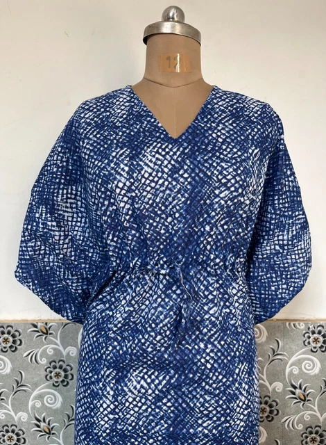 Robe De Plage Tunique O'MOI Turquoise - Taille M (40/42) - Coton - Neuf Avec étiquettes