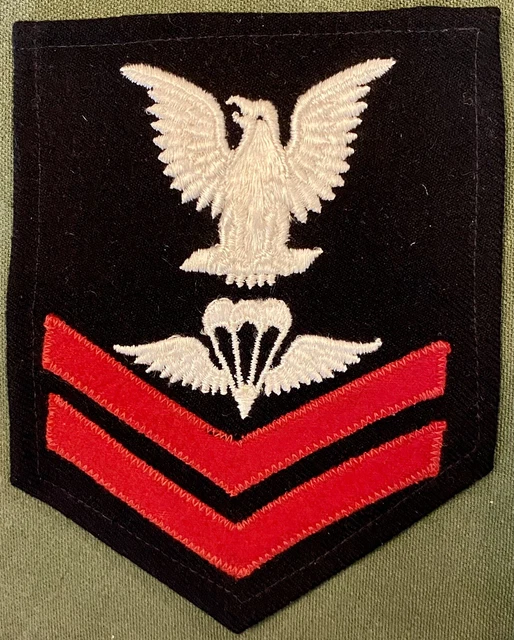 WWII 1944 US Navy Rate Parachute Rigger 2nd Class Petty Officer Patch