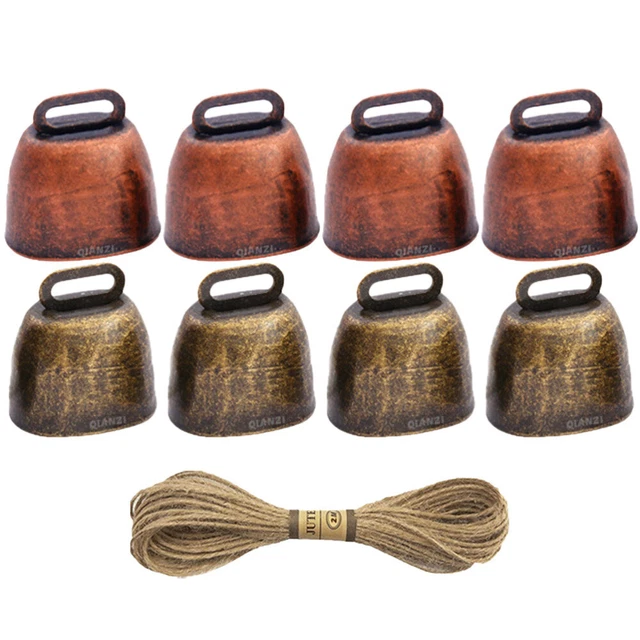 Corda in metallo cavallo campana bue bestiame campane da appendere decorative