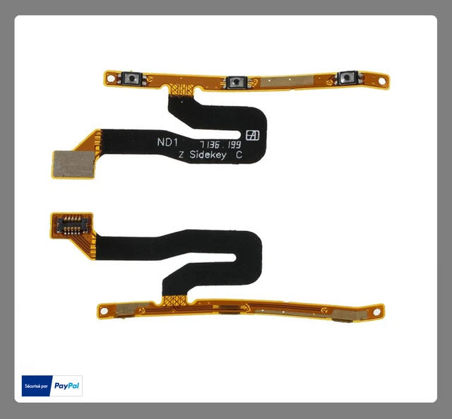 Câble Flex Nappe Connecteur Bouton Power/volume Pour Nokia Lumia 720 N720 - Neuf