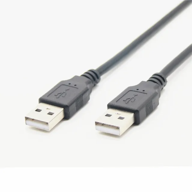 1/1.5/1.8/3m USB Cable Male To Male A to A Plug Shielded High Speed 2.0 Lead