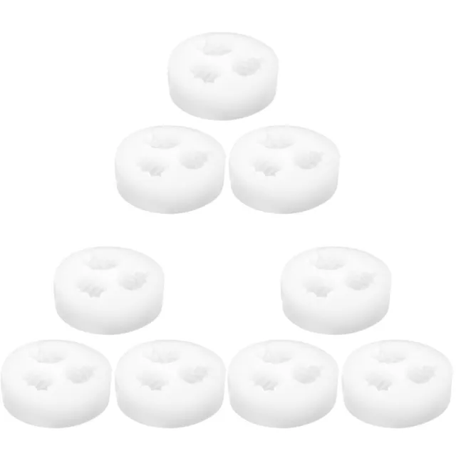 9 Pcs DIY Mold for Halloween Lovely Cake Baking Molds Silicone Candy Chocolate