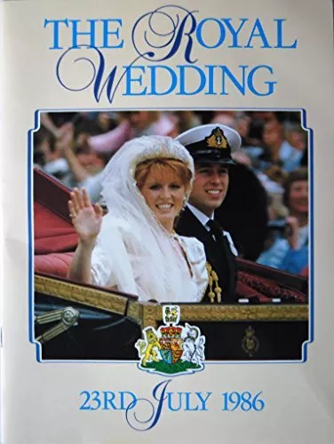 Royal Wedding Book: Prince Andrew and Sarah Fergu... by Beesley, Julie Paperback