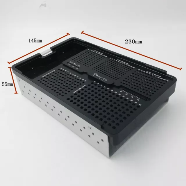 Bone Screws Case Rack HA1.5 2.0 2.4  2.7 3.5mm Veterinary Orthopedics tool trays