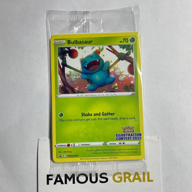 Pokemon TCG Illustration Contest SWSH303 SWSH304 SWSH305 2022 Sealed Pack