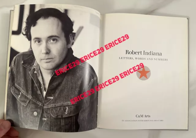 ROBERT INDIANA: LETTERS, WORDS AND NUMBERS 2003 C&M Arts Exhibition Catalog