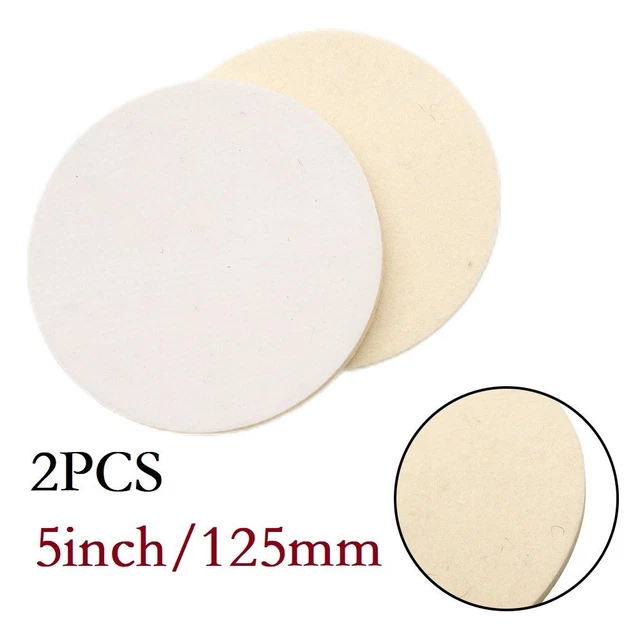 Lot De 10 Disques De Polissage En Laine 100mm - Pour Meuleuse D'angle - Neuf