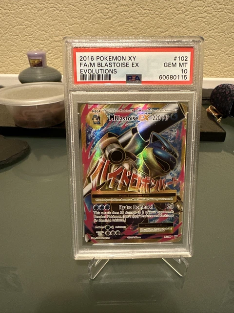 Pokemon - Evolutions - M Blastoise EX - 102/108 - PSA 10 GEM MINT